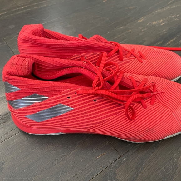 ADIDAS NEMEZIZ 19.3 IN Men's Soccer Shoe -Active Red Size 12 - Picture 3 of 5